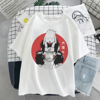 Anime-ul japonez Kakashi Naruto Moda Harajuku Tricou Sasuke desen Animat Amuzant pentru Femei T-shirt Casual Cool Streetwear Tricou Topuri
