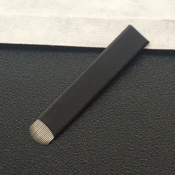 100buc Negru Lamina Microblading Ace 0.18 mm Formă de U 18 pini Lame 12 14 16 21 Pin Ace Tatuaj Pentru Machiaj Permanent Pen