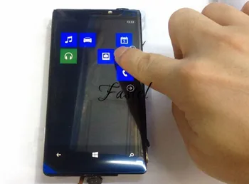 HKFASTEL Pentru Nokia Lumia 920 Nou Original inlocuire Ecran Tactil + Cadru Autocolant Adeziv Lipici Digitiza display (nu LCD)