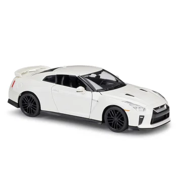 Bburago 1:24 2017 Nissan GTR mașină de turnare model de masina aliaj model de masina de simulare decor masina colecție cadou jucărie