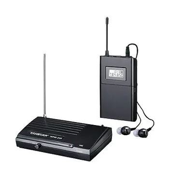 Takstar wpm200/wpm-200 Sistemului de monitorizare Wireless UHF In-Ear Stereo setul cu Cască fără Fir Etapă monitoare 1 Transmițător+10 Receptoare