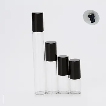2 ml 3 ml 5 ml 10 ml Roller Ball Sticla de Ulei Esential pentru Aromaterapie Dozator Clar Roll On Flacon de Sticlă de Parfum Flacon 25pcs/lot