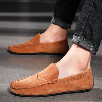WEH mocasini pentru bărbați de mari dimensiuni 48 de sex masculin din piele pantofi mocasini piele intoarsa barbati mocasini barbati red pantofi de lux, pantofi de brand