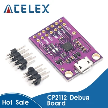 CP2112 Depanare USB la Bord pentru a SMBus I2C Modul de Comunicare MicroUSB 2.0 2112 Evaluare Kit pentru CCS811 Modul Senzor pentru arduino