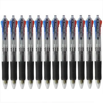12pcs/cutie M&G 4color pen BP8030 împingând atomi de creioane colorate birou student speciale 0,7 mm