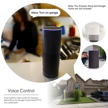 Wifi Comutator Pentru Ewelink Usa De Garaj Controler Pentru Masina Deschizător De Uși De Garaj App Control De La Distanță Calendarul De Control Vocal Pentru Alexa Goog