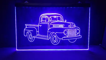 AU02 Camion Auto Reparații Auto Display LED Lumina de Neon Semn de epocă, decor acasă cu Ridicata Dropshipping