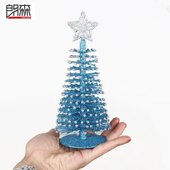 Pom de craciun Mini Pin Cadou de Crăciun Ornament DIY Acasă de Sus de Masă Decor