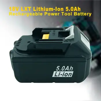 2 BUC BL1850 BL1830 18V 5A Li ion Înlocuire baterie Reîncărcabilă pentru Makita LXT400 BL1860 BL1840 baterii cu Litiu cu LED-uri