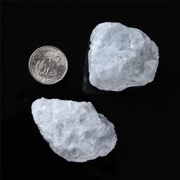 1box Cluster de Cristal de Cuarț Minerală Cianit Safir Cristal, Pietre Naturale Cutie Pentru Colectare Decor Acasă