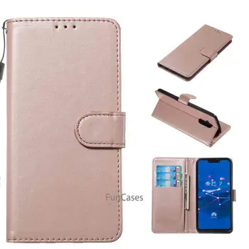 Magnetice de Afaceri Telefon Caz Pentru Huawei Mate 20 Pro Caz Pentru Huawei Mate 20 Pro Acoperi slot pentru Card de Suport Flip wallet Coque