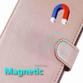 Magnetice de Afaceri Telefon Caz Pentru Huawei Mate 20 Pro Caz Pentru Huawei Mate 20 Pro Acoperi slot pentru Card de Suport Flip wallet Coque