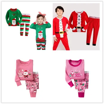 NOI 2020 girlys pijamale fete de familie de crăciun pijamale desene animate pentru copii seturi de pijama,pijamale copii toddler copii pijamale