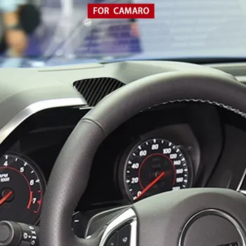 Pentru Chevrolet Camaro 2016 2017 2018 2019 Accesorii pentru Camaro Autocolant Carbon Fibre Ornamente Interioare Bord Capacul superior