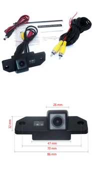 Promovarea Sony CCD Speciale Auto retrovizoare Inversă backup Camera retrovizoare de mers înapoi pentru Ford Focus Sedan | C-MAX | MONDEO