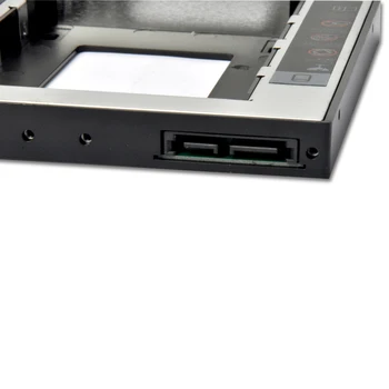 Sunvalley 12,7 mm 2 HDD Caddy SATA la SATA Universal din Aluminiu Plastic SSD de 2,5