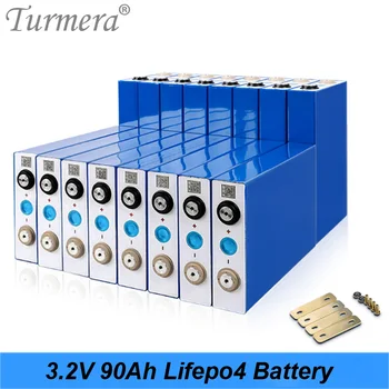 Baterie Lifepo4 3.2 V 90Ah Litiu fosfat de fier baterie pentru sistem de energie Solară și de Alimentare Neîntreruptă Turmera 2020 Nou