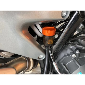 Pentru KTM Duke 790 2018 2019 2020 CNC Alluminum din Spate Capacul Rezervorului Lichidului de Frână Capacul Rezervorului Cilindrului principal de Lichid Plug