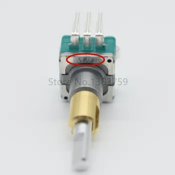 EC11EBB24C03 Dual axis encoder cu comutator de 30 de poziționare numărul 15 puls punct ocupe de 25mm
