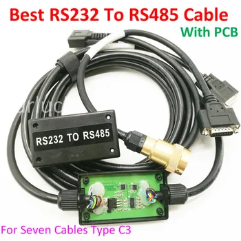 Calitate de Top Mb Star C3 RS232 la RS485 Cablu Pentru Multiplexor Star Diagnosis C3 Instrument de Diagnosticare RS485 Cablu Cu cele mai Bune PCB Cip