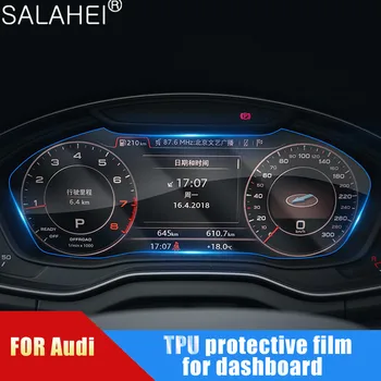 Pentru Audi Q5 Q3 Q7 A3 A4L A6L A7 A5 Auto Interior, Panoul de Instrumente Membrana Ecran LCD TPU Folie de Protectie Anti-Scratch