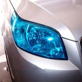 De Brand nou 40*120 galben ultra-subțire stop de faruri de ceață lumina de film mașină decal autocolant accesoriu forma potrivita pentru orice masina