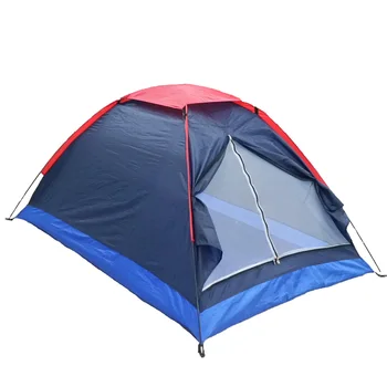2 Persoane Cort de Camping Singur Strat Plaja Cort în aer liber, de Călătorie Vânt Impermeabil Tent Cort de Vara Cort cu Sac RU Stoc