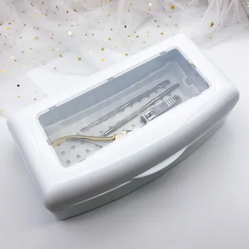 Unghii instrument de sterilizare cutie înmuiate desktop curat de depozitare cutie de scule
