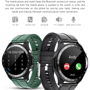 Apelare Bluetooth Ceas Inteligent Oameni Temperatura Corpului, tensiunea de Monitorizare de Somn de Urmărire de Fitness 2021 Noul Smartwatch Android IOS