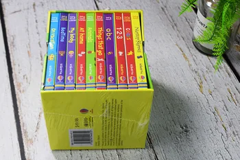 10 Cărți/Set USborne Primele Cuvinte Carte de Bord Jucării Educative pentru Copii Carti in limba engleza pentru Copii Carti in limba engleza