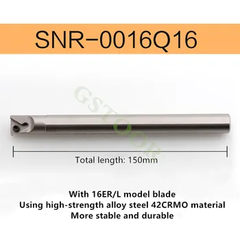 1 BUC SNR0016Q16 SNL0016Q16 CNC Strung de Filetat de Cotitură Instrument de Arbore de Primăvară din Oțel Fir Toolholder Cutter Instrumente