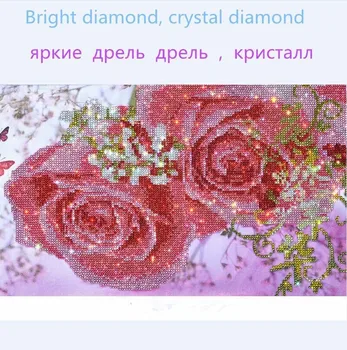 2018 nou DIY cristal de Diamant Full Broderie Pictograma diamant liderul Pietre cruciulițe Kituri de diamant broderie pentru cadou
