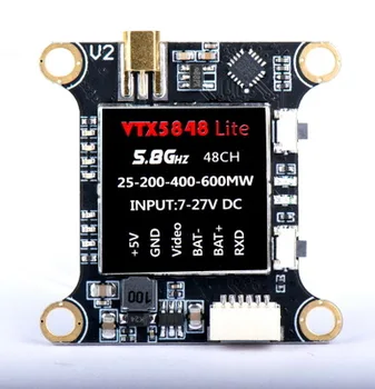 VTX5848 LITE 48CH 5.8 G 25/100/200/400/600mW de Comutare Video VTX Modulului Transmițător OSD Control Pentru FPV