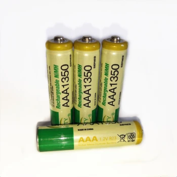 4psc/lot1.2V AAA Baterie Reîncărcabilă de Mare Putere Jucarie pentru Copii 1350mAh AAA Reîncărcabile Ni-MH Baterie