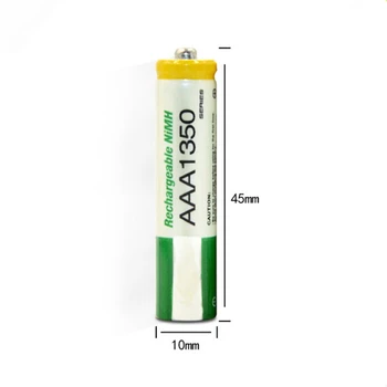 4psc/lot1.2V AAA Baterie Reîncărcabilă de Mare Putere Jucarie pentru Copii 1350mAh AAA Reîncărcabile Ni-MH Baterie