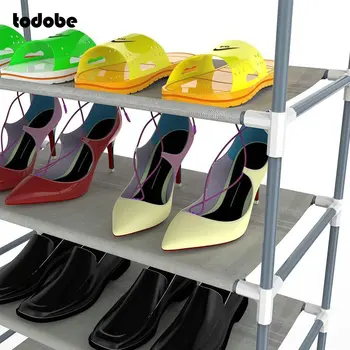 Multistrat Raft de Pantofi pentru Dulap Inalt Pantofi Raft de Depozitare cu economie de Spațiu Hol Organizator Pantofi Stand Titular Praf Dulap Pantofi