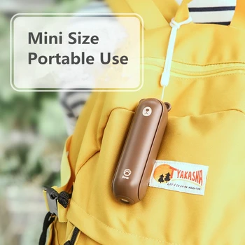 Mini Ventilator Portabil 2000mAh Portabile Reîncărcabile 3 In 1 Electric USB Răcire cu Aer Ori Cu Ventilator de Urgență Power Bank cu Lanterna