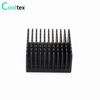 10buc/lot 40x40x20mm Aluminiu Radiator radiator radiator negru pentru Cip electronic LED COOLER de racire disipare a căldurii