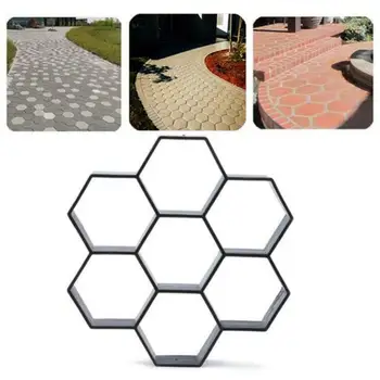 Forme Concrete de Grădină Etaj DIY Pavaj Mucegai Grădină Acasă Calea Filtru Manual de Ciment Caramida pas cu Pas Alee Drum de Piatră Instrument