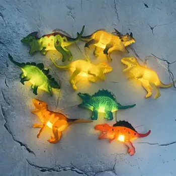 10 LED Dinozaur Șir de Lumină Pentru Copii de Crăciun, Lumini de Basm Camera Copiilor Lumini de Partid Cadou Jurassic World Decor Șir Lumina