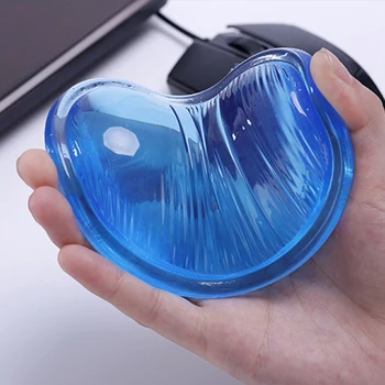 Ondulat Confortabil Mouse De Calculator Mână Încheietura Mâinii Se Bazează Pernă Suport Pad, Moda Silicon In Forma De Inima Wrist Pad
