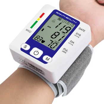 Saint Sănătate Electric Încheietura Tensiunii Arteriale Monitor Portabil tensiometru de îngrijire a sănătății bp Digital cu Monitor de Presiune sanguina metri