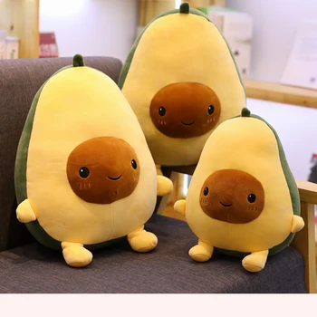 Avocado Fructele De Pluș Planta Jucării Drăguț Desene Animate Drăguț Umplute Papusa Băieți Fete Perna Anti Stres Pernă Perna Pentru Copii Copii