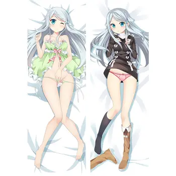 NOUL Anime O Sora e Tot ce Ai Nevoie Pernă Acoperă Dakimakura cazul de fata Sexy 3D față-verso, lenjerie de Pat Îmbrățișându Corp față de pernă AC01A