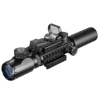 VOMZ 3-9X32EGC Tactice Optic Rosu Verde Aprins Riflescope Holografic Reflex 4 Reticul Rosu Verde Dot Combo de Vânătoare domeniul de Aplicare