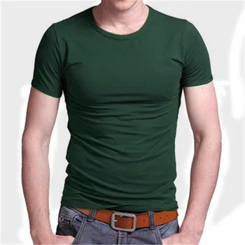 Însumat 3785-Promotii-Vara Noi Barbati Round Neck Short Sleeve T-Shirt