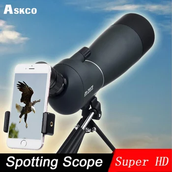 25-75X70 Zoom Spotting domeniul de Aplicare, cu Trepied cu Rază Lungă de Fotografiere Țintă Bird Watching Telescop Monocular HD Sticlă Optică FMC Obiectiv