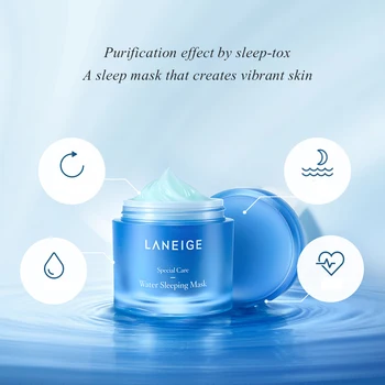 Coreea de Cosmetice Mască de Dormit Toată Noaptea Hidratare Masca de Somn se Spala Repararea Gratuită Purifică pielea de Dimensiuni Mari 70ml