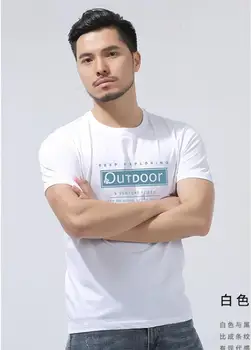 2019 Nouă Bărbați Tricou T-shirt de Streetwear Tricou Barbati, cu Dungi de Imprimare T Tricoul O de Gât Topuri de Vara Camiseta Barbati Tricou Homme