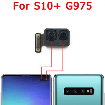 Original Pentru Samsung Galaxy S10 Plus G975F Fata Spate Camera Frontală Principale cu care se Confruntă Camera Module Flex Înlocuire Piese de Schimb